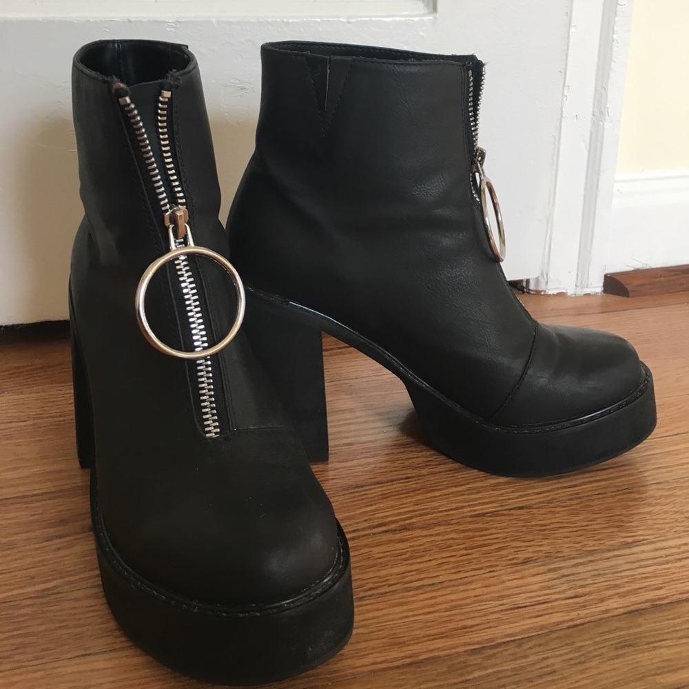 Dolls Kill Franky Platform Boots